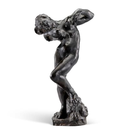 Auguste Rodin, "Méditation", talla original concebida antes de 1887 y fundida en bronce por la Fonderie Rudier, París, en 1927, en una edición numerada de 13 ejemplares. Estimación: £300.000-500.000