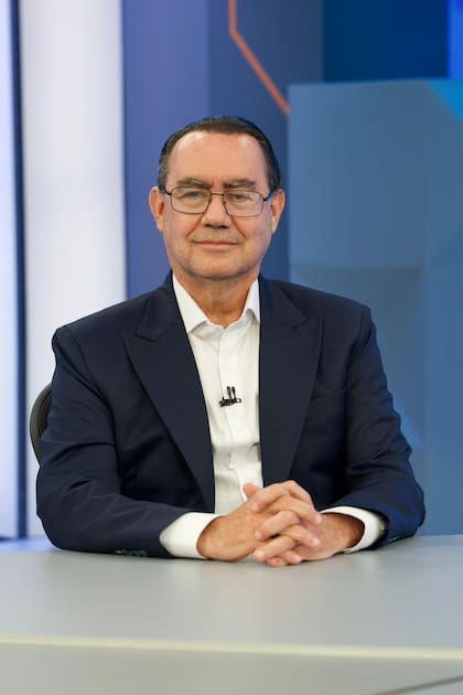 Augusto Cury, en un programa televisivo
