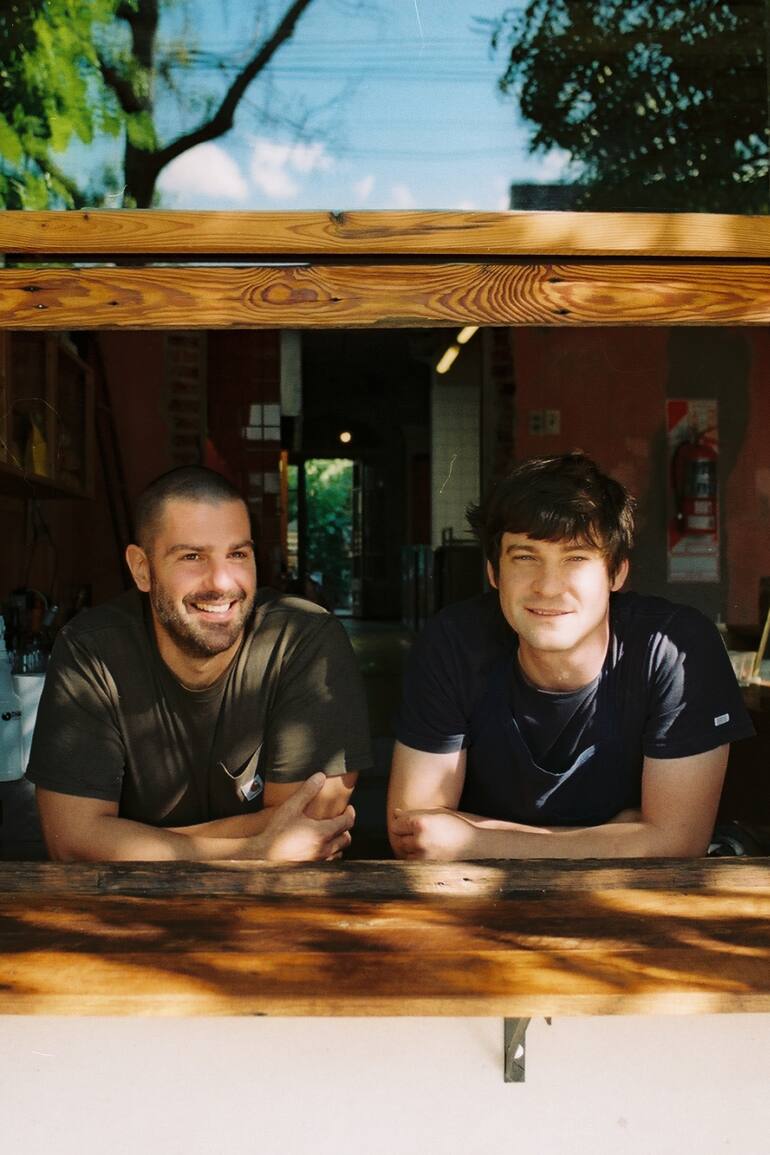 Augusto Mayer y Nahuel Carbajo, los creadores de Naranjo