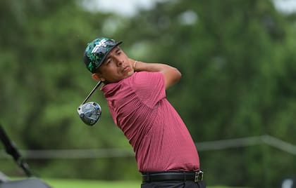 Augusto Núñez, el mejor argentino tras las dos primeras vueltas en Olivos Golf Club
