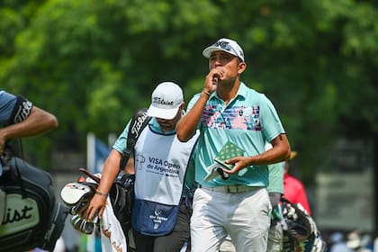 Augusto Núñez es el mejor argentino en Olivos Golf Club, con 64 (-6) tras la primera jornada