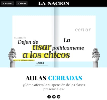 Aulas cerradas. Las reflexiones de lectores de LA NACION en medio de la pulseada por las clases