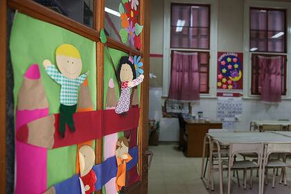 Aulas vacías en las escualas de la provincia de Buenos AIres