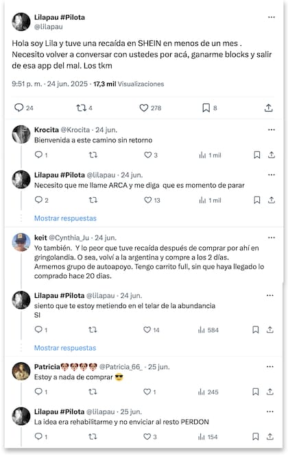 Aumentaron las compras de Shein en la Argentina