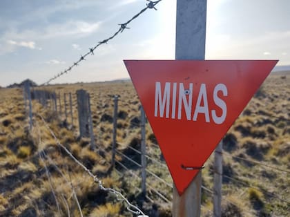 Aún hoy existen zonas con peligro de minas, en especial en Llanuras de Diana