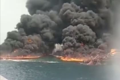 Aun no se han encontrado 10 personas que estaban en la nave al momento del accidente