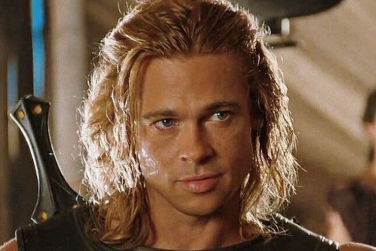 Aunque Aquiles es uno de sus personajes más destacados, Troya es una de las películas que Brad Pitt más odió hacer (Foto: IMDb)