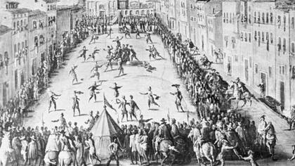 Aunque el fútbol moderno se concibió a mediados del siglo XIX, distintas modalidades de juego de pelota se habían practicado en Europa desde el principio del Medioevo.