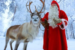 Aunque el viaje de Papá Noel empieza en el Polo Norte, atraviesa todo el mundo según los husos horarios