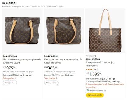 Aunque en Amazon podría venderse en más de mil dólares, el bolso se quedará con su nueva dueña (Amazon)