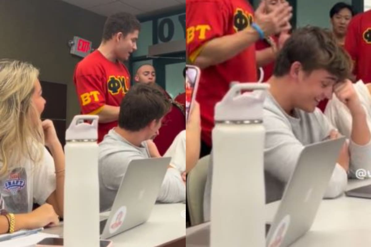 Aunque la canción que entonó una fraternidad fue aplaudida por muchos, la estudiante argentina no supo a quién iba dirigida