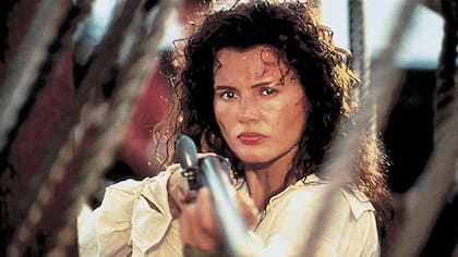 Aunque La pirata fue un sonado fracaso de taquilla, Geena Davis disfrutó interpretando a una heroína de acción allá por 1995