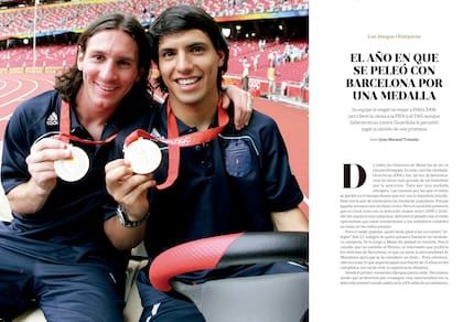 Aunque la selección de España intentó nacionalizarlo, Messi siempre quiso jugar con la Argentina desde chico; hasta se peleó con Barcelona para que lo dejen ir a los Juegos Olímpicos