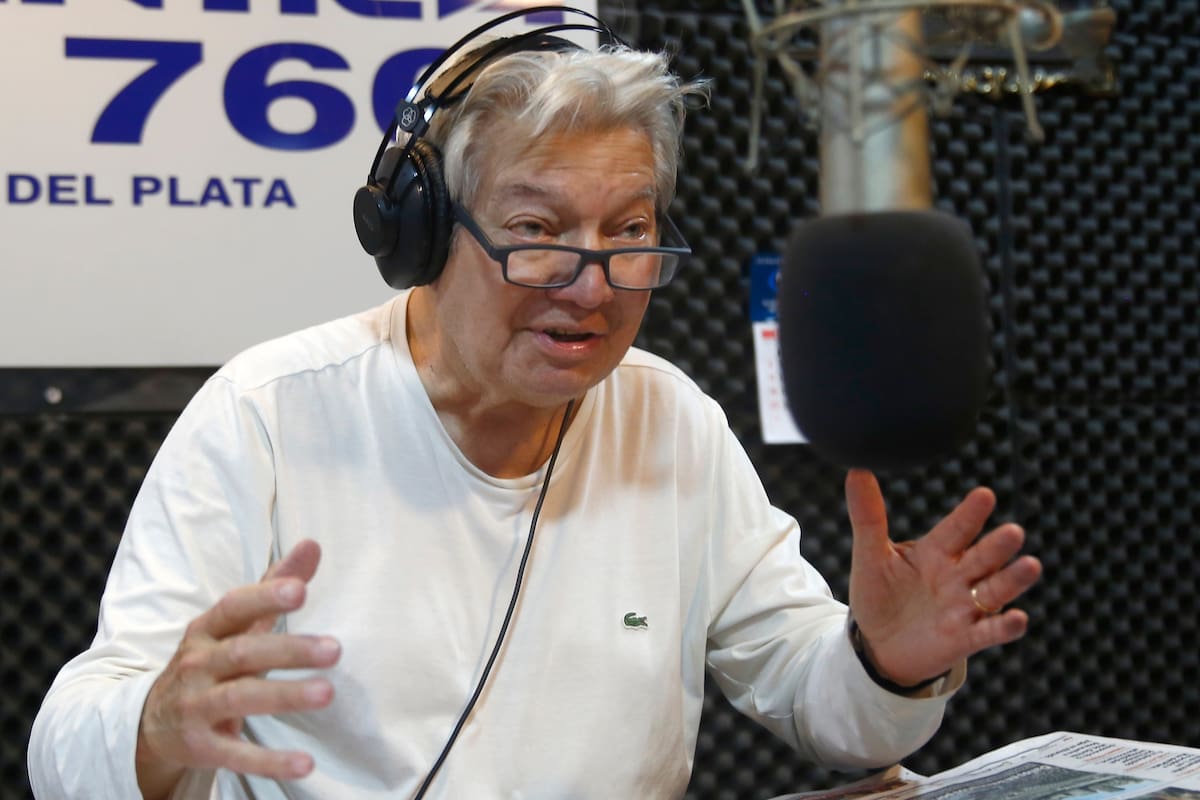 Aunque la televisión no le fue esquiva, el locutor y periodista encuentra en la radio el ámbito perfecto para comunicarse con su audiencia
