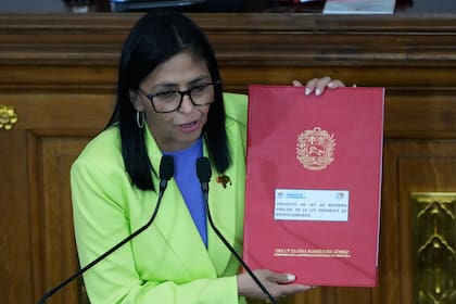 Aunque mencionó a Machado, Trump destacó la colaboración con Delcy Rodríguez en Venezuela