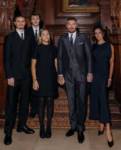 Aunque tres de sus hijos estuvieron allí, la ausencia de Brooklyn no pasó desapercibida (Foto: Instagram @victoriabeckham)