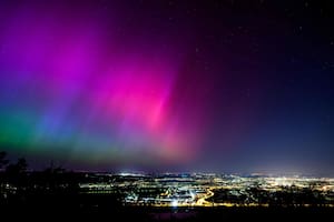 Las fotos de las espectaculares auroras que sorprendieron a todo el planeta por la tormenta solar