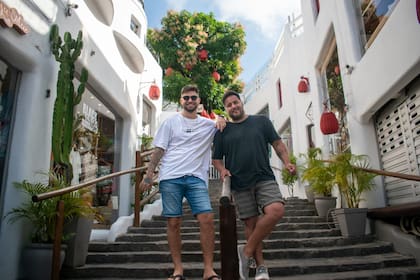 Auspitz y Lufiego tuvieron otros emprendimientos antes del actual