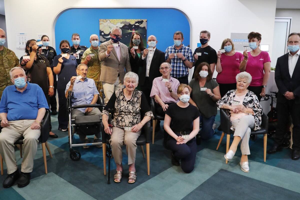 Australia comenzó su campana de vacunación contra el coronavirus.