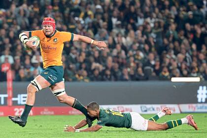 Australia se hizo fuerte como visitante y dio la sorpresa ante el último campeón, Sudáfrica