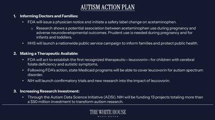 Autism action plan