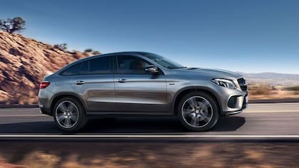 Auto Mercedes-Benz GLE Coupé, modelo que se encuentra dentro de las adquisiciones de Guardiola