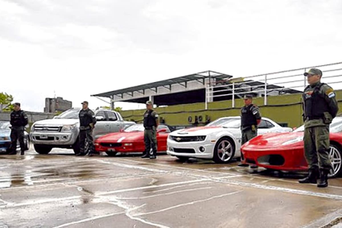 Automóviles de alta gama fueron secuestrados al denominado clan Loza