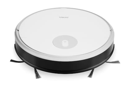 Autónomo. ¿Cansados de barrer y pasar el escobillón? Este ayudante robótico de Atma tiene funciones de aspiración y trapeo con tres niveles de potencia, cuatro programas de limpieza y control remoto ($45.999)