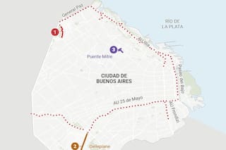 Qué autopistas y avenidas están cortadas este domingo por la carrera de ciclismo