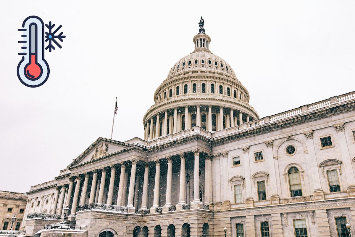 Autoridades advirtieron sobre el registro de clima gélido y ofrecieron información de los refugios para resguardarse de las bajas temperaturas en Washington D.C. (Unsplash)