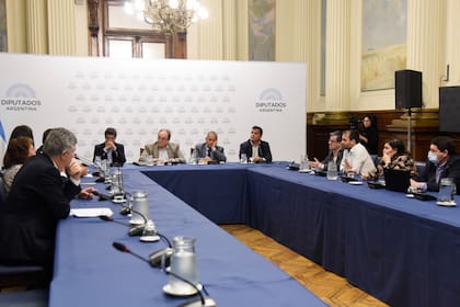 Autoridades de la Comisión de Presupuesto recibieron a magistrados para analizar el impuesto a las ganancias