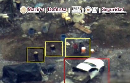 Autoridades de México difundieron imágenes con detalles del momento y el lugar en el que se llevó a cabo el operativo
