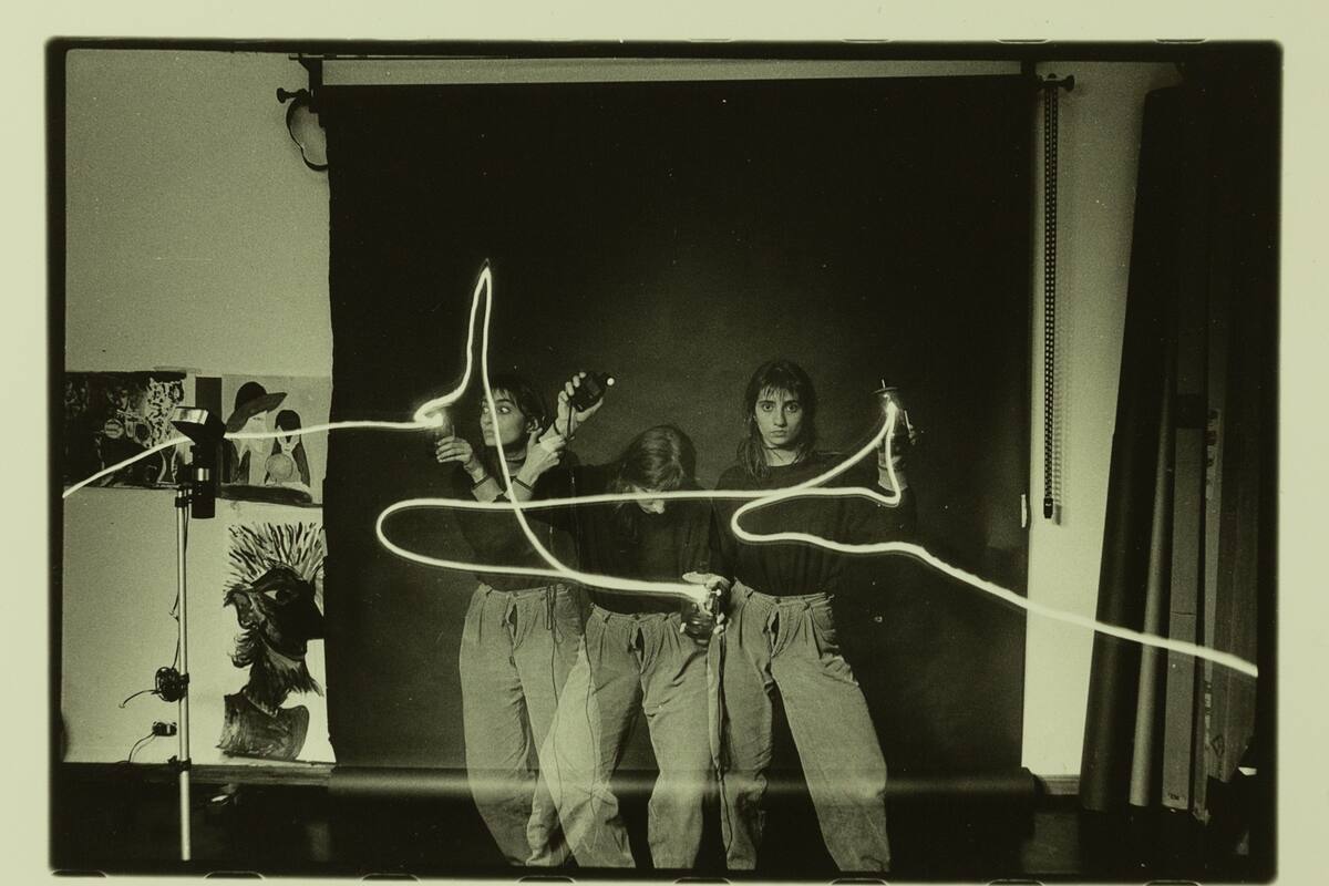 "Autorretrato con 3 Hildas", de 1991