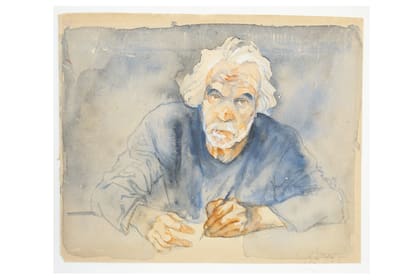 Autorretrato de Carlos Alonso