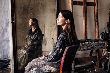 "Autorretrato", de Celia Paul