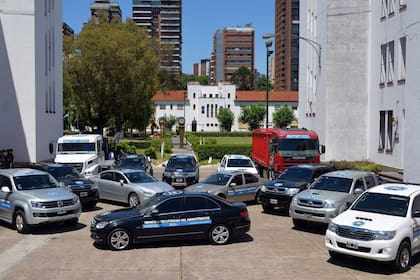 Autos decomisados. Las fuerzas de seguridad cuentan con 276 vehículos que se agolpan en playones judiciales