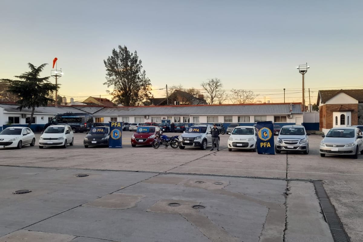 Autos "mellizos" secuestrados por la Policía Federal