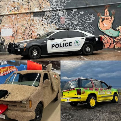 Autos originales usados en películas del Museo del Auto de Colorado (Instagram @rodzandbodz)
