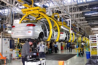 Producción automotriz: en enero creció casi un 40% interanual