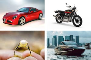 Autos y motos de alta gama, yates y perlas, algunos de los bienes que se consieran suntuarios o de lujo y a los que los alcanzó la nueva medida con respecto al dólar tarjeta