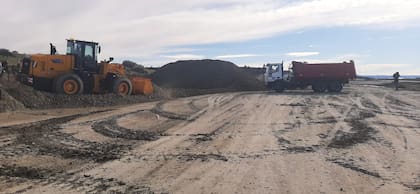 Autovía Caleta Olivia-Comodoro Rivadavia. Reinicio de obras en abril del 2022. Foto Archivo