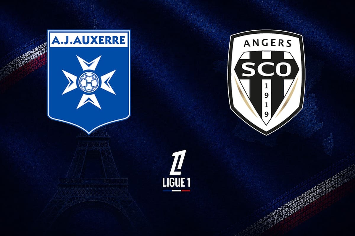 Auxerre y Angers disputaron uno de los encuentros de la jornada del fútbol francés