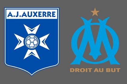 Auxerre y Marseille disputaron uno de los encuentros de la jornada del fútbol francés