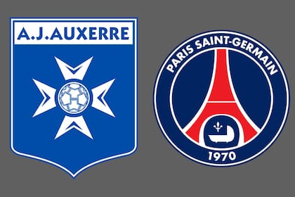 Auxerre y Paris Saint-Germain disputaron uno de los encuentros de la jornada del fútbol francés
