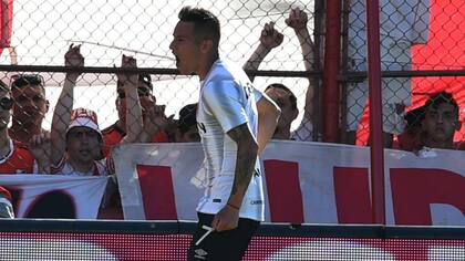 Auzqui es la nueva cara de River: su grito de gol justamente ante el Millonario, en la fecha 9