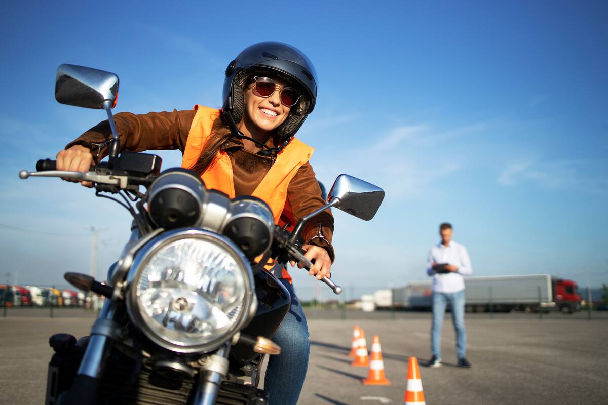 Avance. Cada vez son más las mujeres que se animan a conducir motocicletas