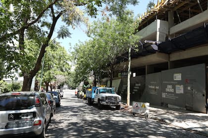 Avanza la construcción del edificio Yardvert sobre la calle O Higgins.