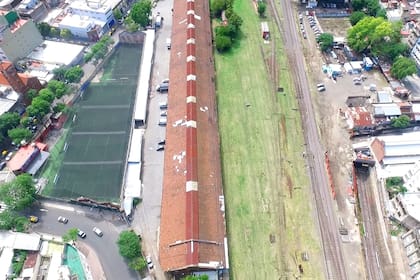 Vista en donde se realizarán las obras