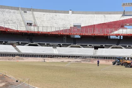 Las obras en el Monumental están en su etapa final; se estima que en febrero podría estar disponible.