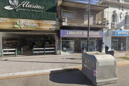 Avenida Rivadavia y Lisandro de la Torre, en Liniers, donde intentaron raptar a una niña
